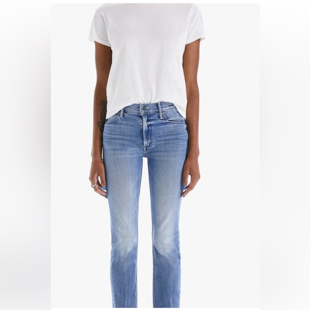 Mother Mid Rise Dazzler Ankle Jeans Sz 27